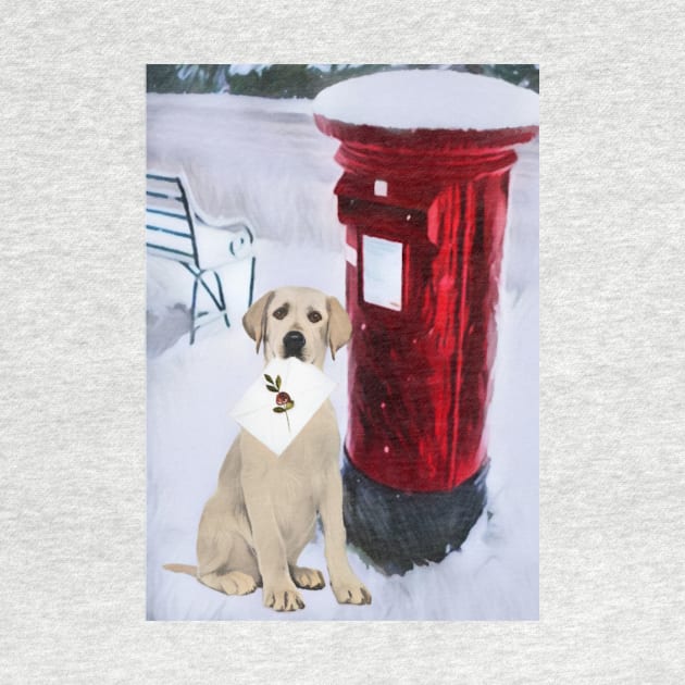 Labrador Postbox Dog by NikkiBear67